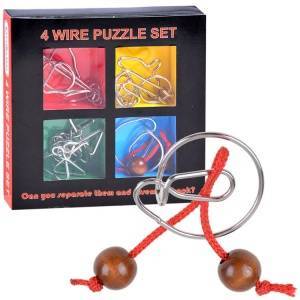 Jokomisiada 4 curly metal puzzle ZA1132
