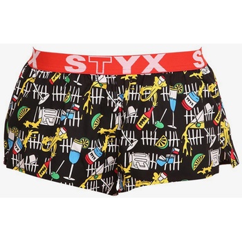 Styx Дамски спортни гумени къси панталони Styx art party Styx | Lilav | ЖЕНИ | L