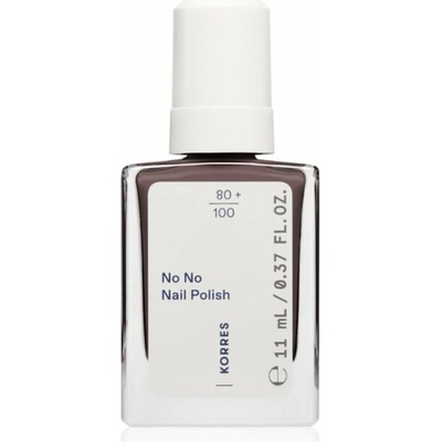 Korres No No Nail Polish pečující lak na nehty odstín 36 Taupe 11 ml
