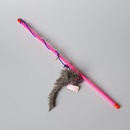 Magic Cat prut s myškou a rolničkou catnip 17 cm + 49 cm