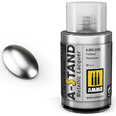 AMMO by MIG Jimenez A-STAND Polished Alumimium 30ml