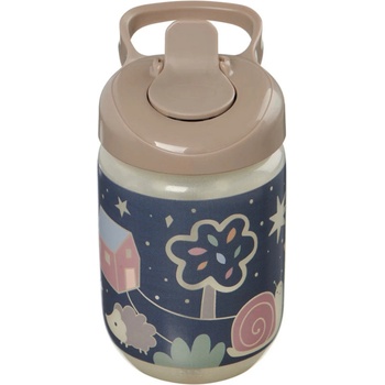 Vital Baby Неразливаща чаша със сламка Vital Baby - Светещ корпус, 350 ml (V-445108)