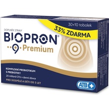 Biopron Premium probiotika a prebiotika při a po užívání antibiotik 30+10 tobolek