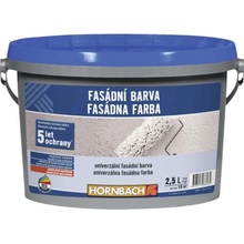 Hornbach Fasádna farba biela 2,5 l