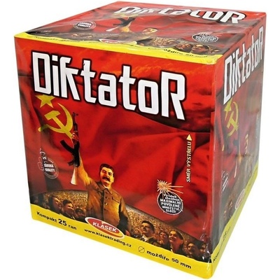 Kompaktní ohňostroj Diktátor 25 ran 45 mm