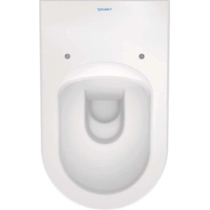 Duravit ME by Starck - Тоалетна чиния, стояща на пода, задно оттичане, DuraShield, матово бяло 216909AC00 (216909AC00)