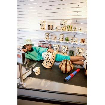 Image 1 of Byon Ваза Декоративна от цветно стъкло 22 x 20 cm (5280604104)