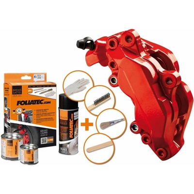 Foliatec dvousložková barva na brzdy, červená (Performance red) – Zbozi.Blesk.cz