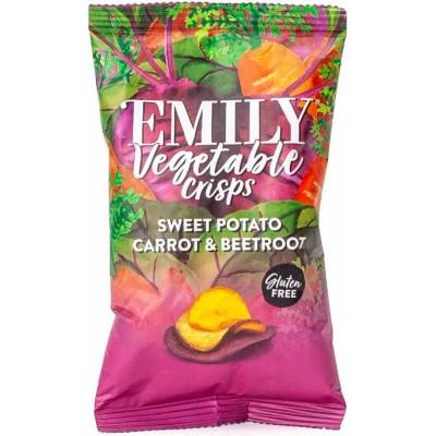 EMILY Veg Crisps | Zeleninové | Veľké balenie 100 g