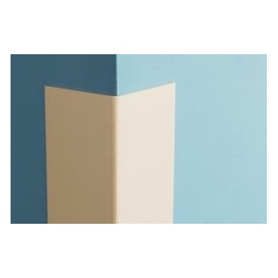 Ochranný rohový profil 90° – béžová, 65x65×1000 mm