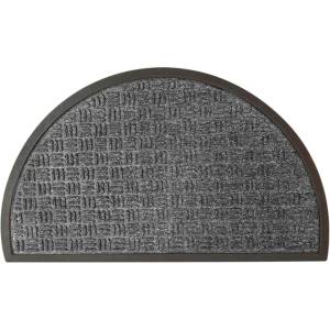  ИЗТРИВАЛКА ГУМА/ПП 45Х75 cm ПОЛУКРЪГ ТЪМНОСИВА (8594026561406)
