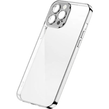 JOYROOM Кейс Joyroom Chery Mirror Case с метална рамка за iPhone 13 Pro, сребрист (JR-BP908 silver) (JR-BP908 silver)