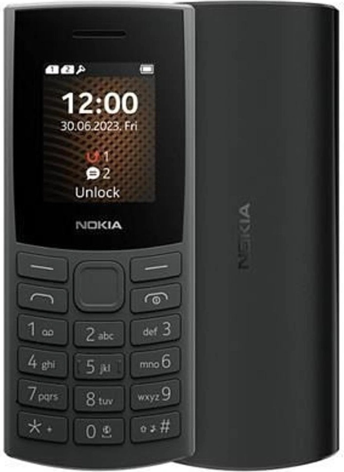 Nokia 105 4G 2023 Charcoal