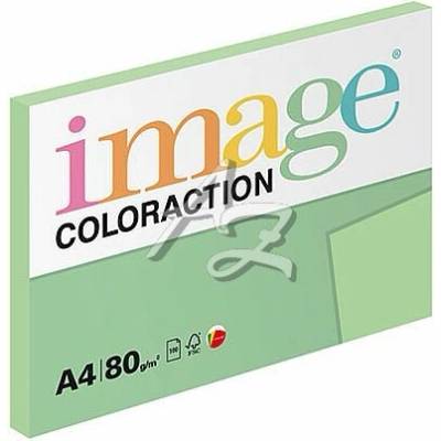 Image Coloraction papír A4/ 80g./100listů Forest-zelená pastelová