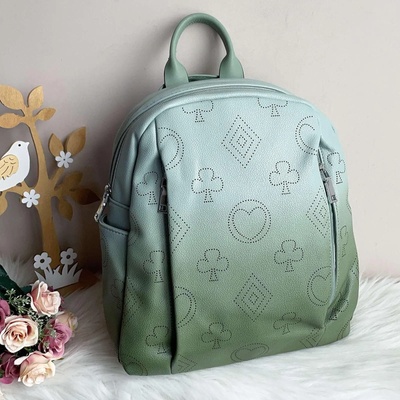 Зелена Чанта Раница - Модел 070