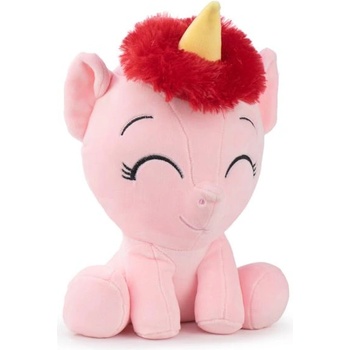 Barrado Еднорог седнал розов плюшена играчка 23см