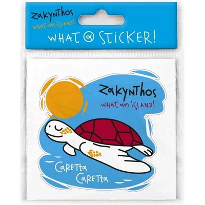 ATP - samolepka Zakynthos s želvou Caretta