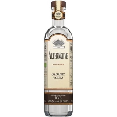 Alternative Rye Organic Vodka 40% 0,7 l (čistá fľaša)