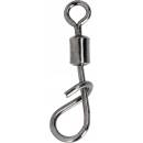 Mikado Rychloupínací Obratlík/Karabinka Swivel veľ.M 10 ks