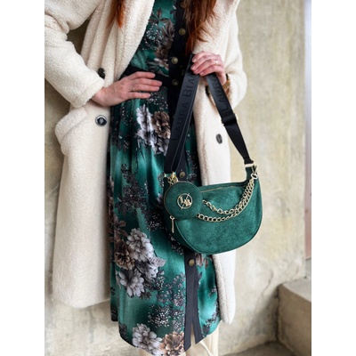 Laura Biaggi crossbody kabelka DX-JS305-greenZAM Zelená