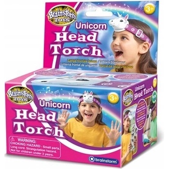 Brainstorm LED svietidlo na hlavu UNICORN so zvukom