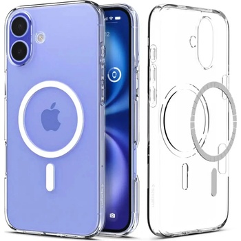 Spigen Liquid Crystal Mag Case с MagSafe за iPhone 16 - прозрачен (8809971232715)