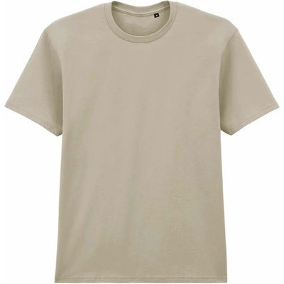 Gildan Unisex Tričko SOFTSTYLE střední gramáže Adult No Label Enzyme Wash T-Shirt písková