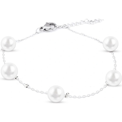 Ellami Ellami Paris 1499 řetízkový náramek s perlami 2001499