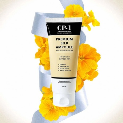 CP1 Premium Silk Ampoule Regenerační vyhlazující ampule na vlasy 150 ml