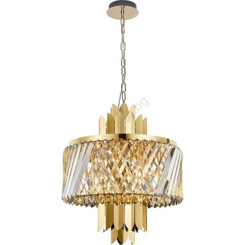 MILAGRO Пендел MARGOT 6xE14/40W/230V Ø 43 см златист (MI2707)