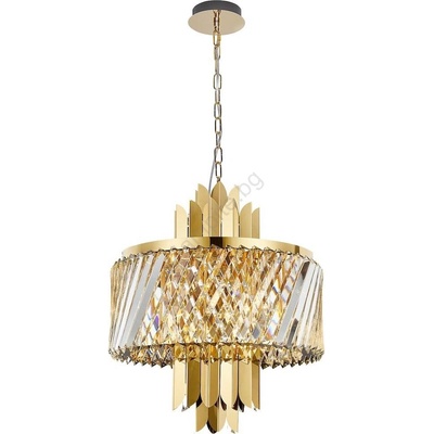 MILAGRO Пендел MARGOT 6xE14/40W/230V Ø 43 см златист (MI2707)