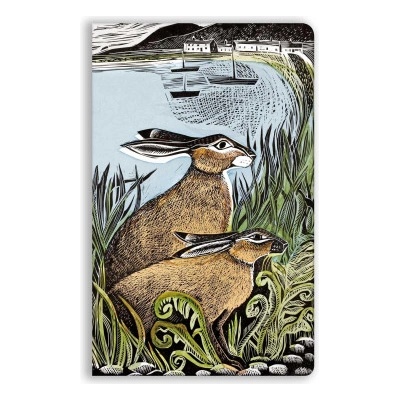 Flame Tree Publishing Angela Harding: Rathlin Hares (Soft Touch Journal) | Flame Tree Publishing