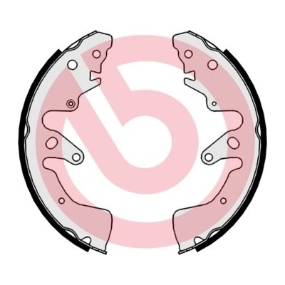 Sada brzdových čeľustí BREMBO S 79 524