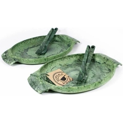 KUPILKA Комплект прибори за хранене Kupilka 2 чинии, 2 ножа, 2 вилици, зелен (T00051539)