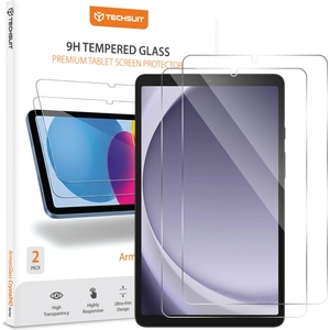 Techsuit Стъклен протектор за Samsung Galaxy Tab A9 / A11 - Techsuit ArmorGlass CrystalHD (2 броя) - Прозрачен
