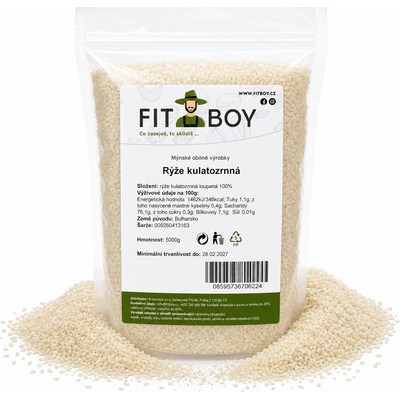 Fitboy rýže kulatozrnná 5 kg