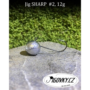 Jigovky.cz Jigové hlavičky Sharp vel.2 12g 5 ks