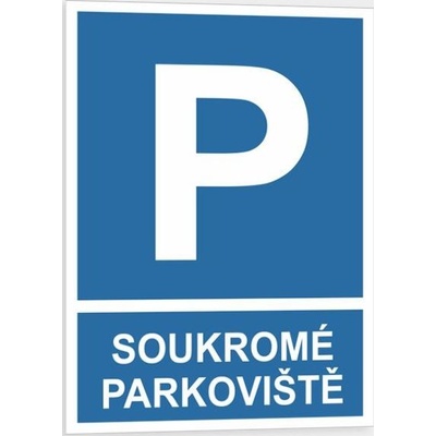 Traiva s.r.o Soukromé parkoviště Verze: Plast 210 x 297 mm (A4) tl. 2 mm - Kód: 09536