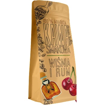 Green Touch Мляно кафе Green Touch с аромат на череши в ром, 250гр