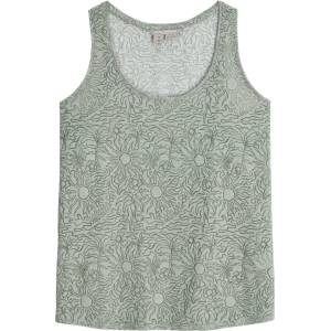 Royal Robbins Дамски потник с широка презрамка Royal robbins Women's Featherweight Tank Tank top - Sage Leaf Htr Sunburst Pt - размер XS (916-6723-0611)