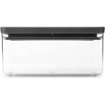 Brabantia Кутия за съхранение Brabantia Tasty+ Stackable 1008873, 1.5 л, Силиконово уплътнение, Без BPA, Тъмносив (1008873)