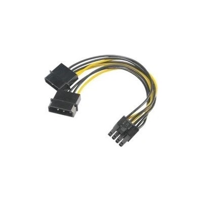 Akasa redukce 4pin Molex na 8pin PCIe AK-CBPW20-15