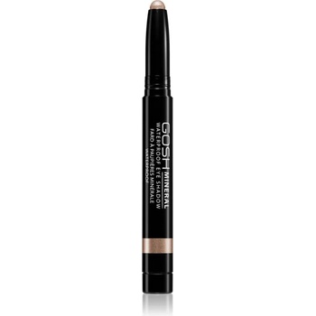 Gosh Copenhagen Mineral Waterproof дълготрайни сенки за очи в молив водоустойчиви цвят 002 Golden Brown 1, 4 гр