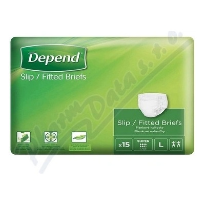 Depend Slip Super L 15 ks