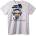 NOONEBRAND Тениска Samurai Pizza Cats - 2XL, Black