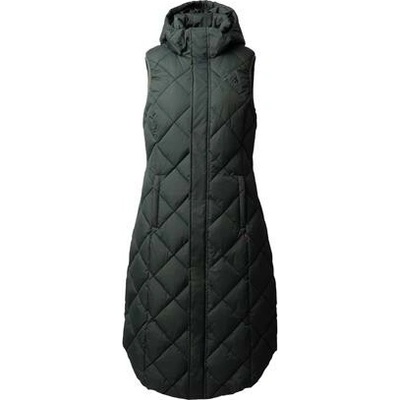 B-Vertigo Dámská dlouhá vesta Gem AW 25/26 zelená – Zboží Dáma
