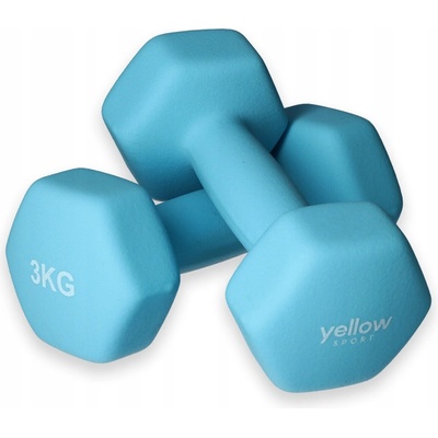 Yellow Sport Neoprénové činky 2 x 3 kg 2 ks