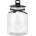 Horecano TOP-Буркан с керамичен капак ЧЕРЕН 3000ml (82712-25) (0132161)