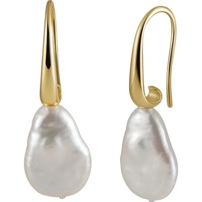 Majya Strieborné náušnice DALIA pozlátené 11174