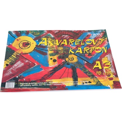 Bobo Akvarelový karton A3